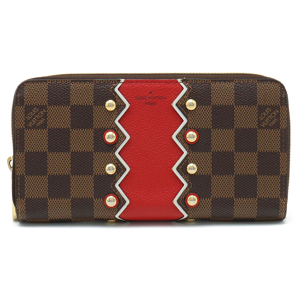LOUIS VUITTON Damier Karakoram Zippy Wallet Round Zipper Long